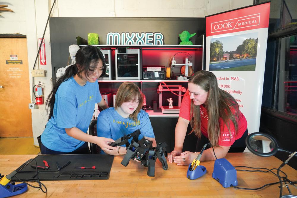 Cook Winston-Salem has partnered with Mixxer Community Makerspace to give people of all ages access to tools, technology and mentorship.