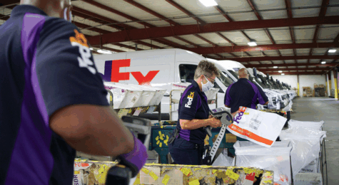 FedEx workers