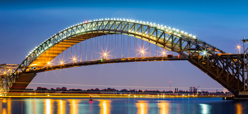 Bayonne Bridge in New Jersey