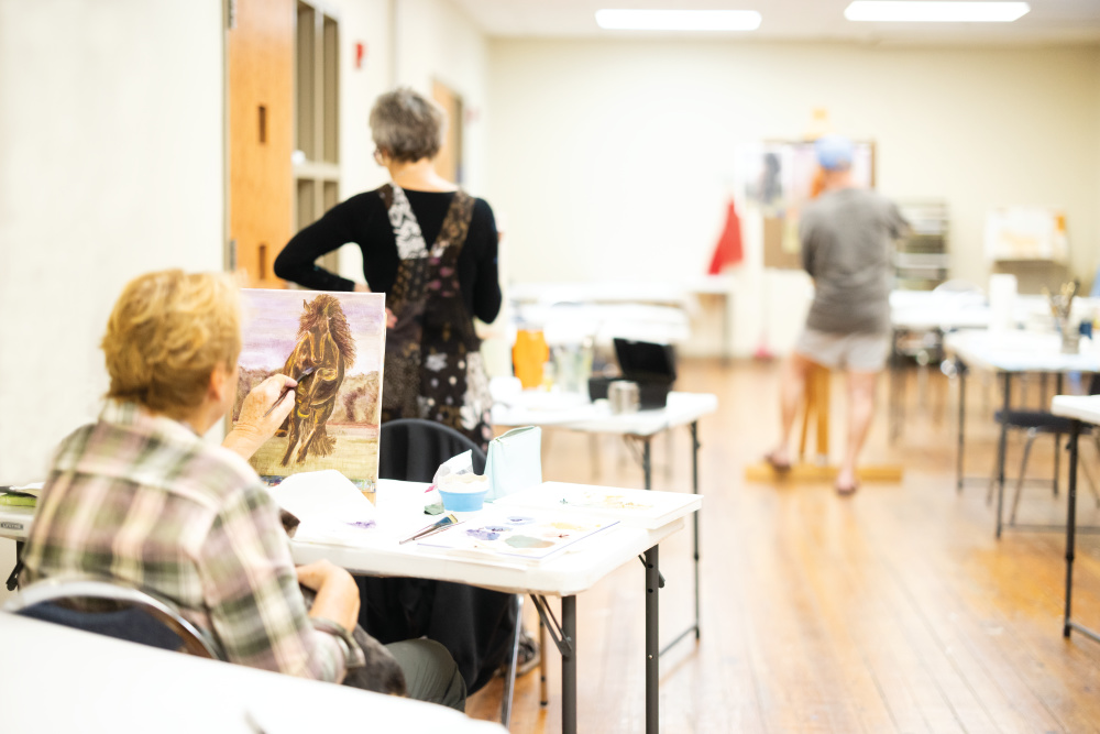 The Aiken Center for the Arts offers programs for all ages.