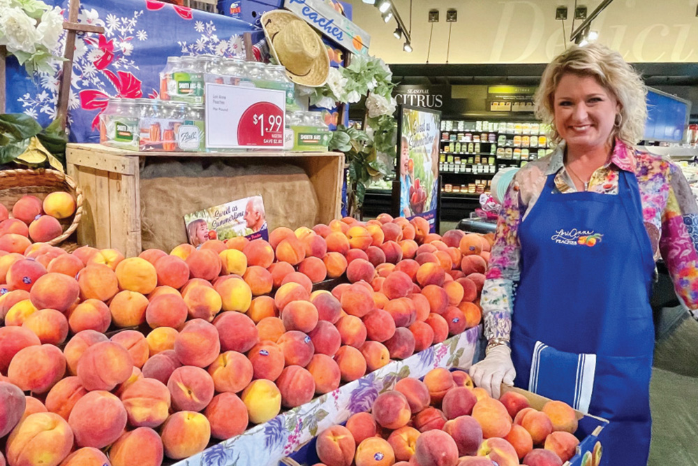 Titan Farms peaches