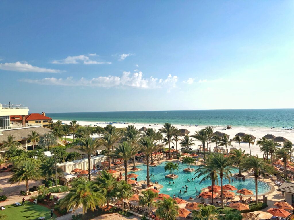 Clear skies on Marco Island Florida