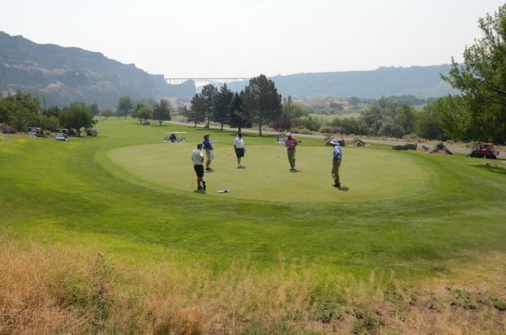 Golfers in Idaho