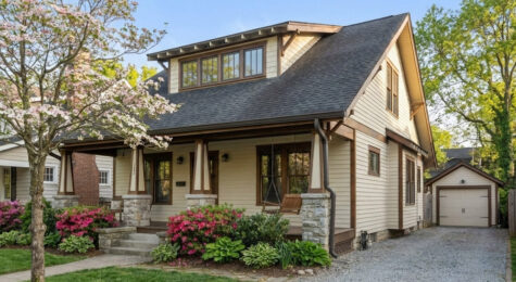 Example of a house in Sylvan Park