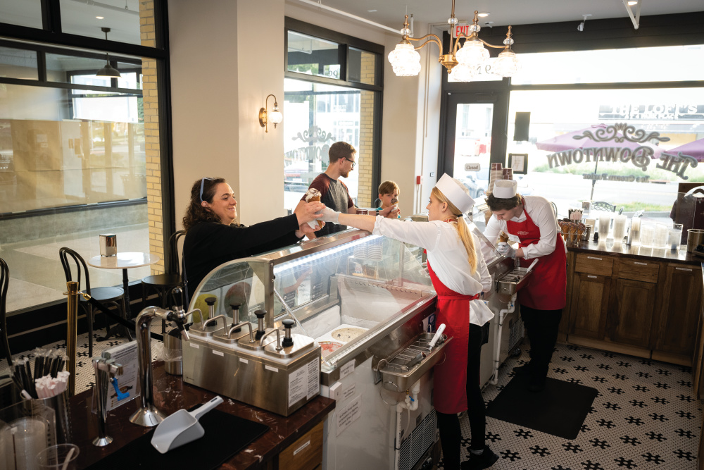 The Downtown Ice Cream Parlor