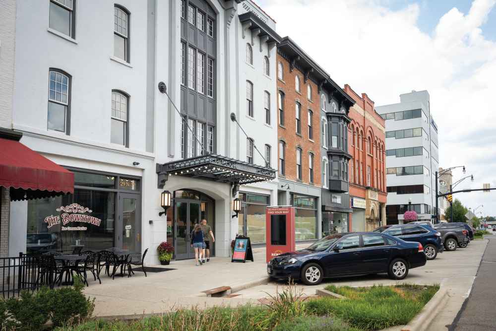 The Historic Newark Arcade in Newark, Ohio