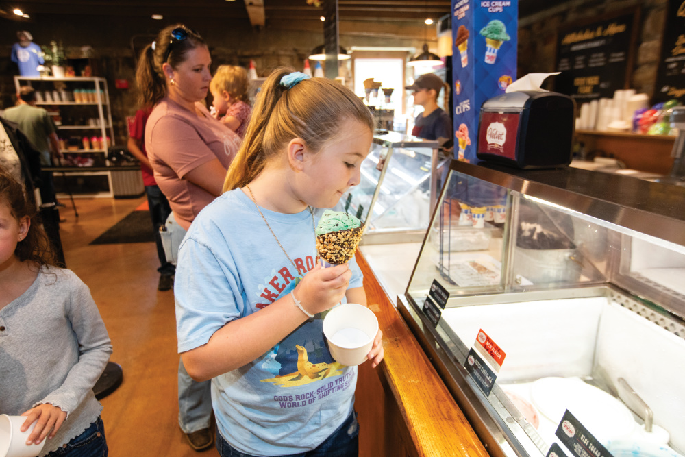 Velvet Ice Cream at Ye Olde Mill