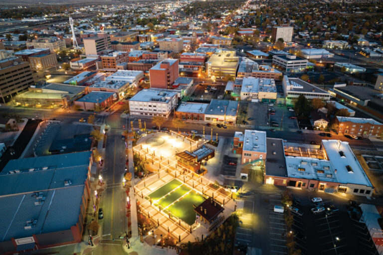 Downtown Casper, Wyoming