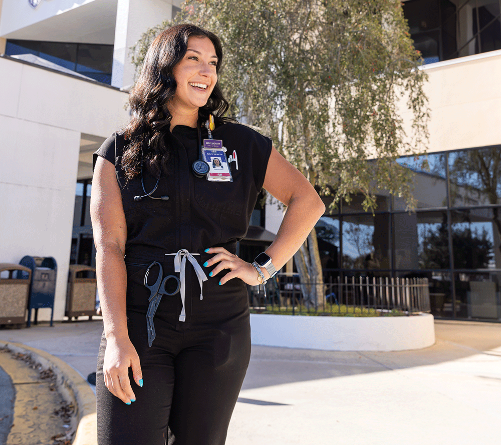 Nurse Samantha Scarfone