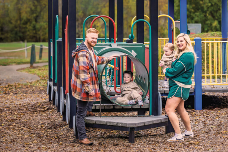 Danielle Puckett says Willow Springs Park is one of her family’s go-to spots for having fun and burning off energy.