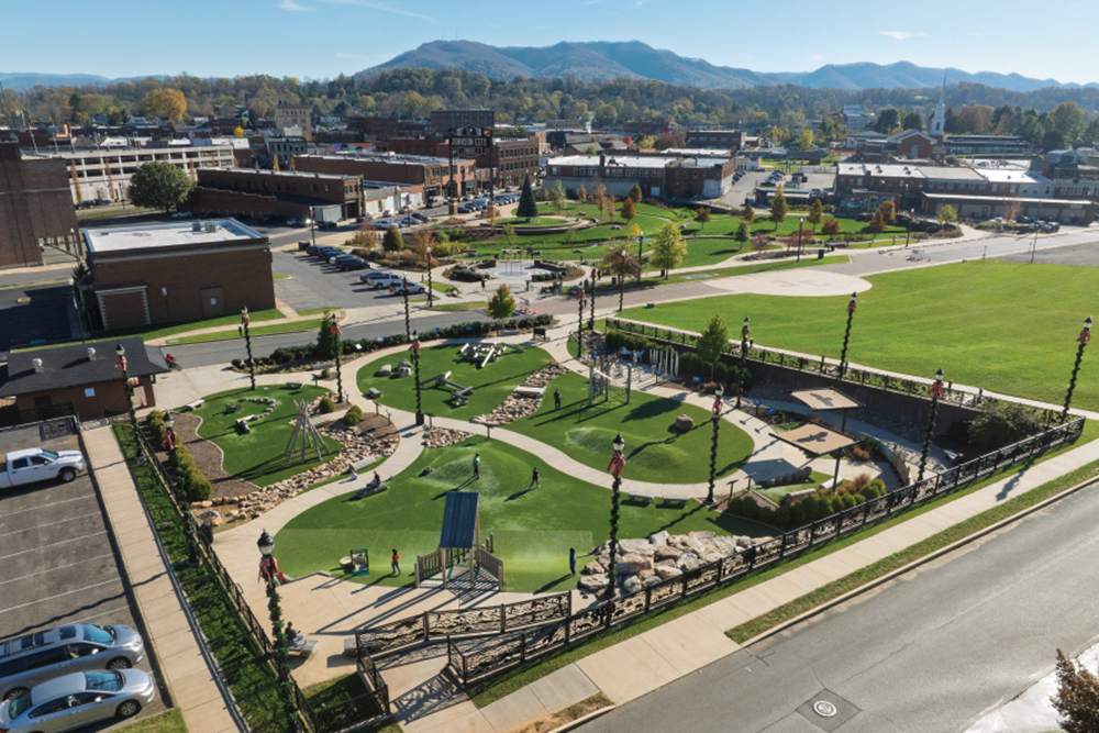 King Commons Park is among the family-friendly things to do in Johnson City, TN.