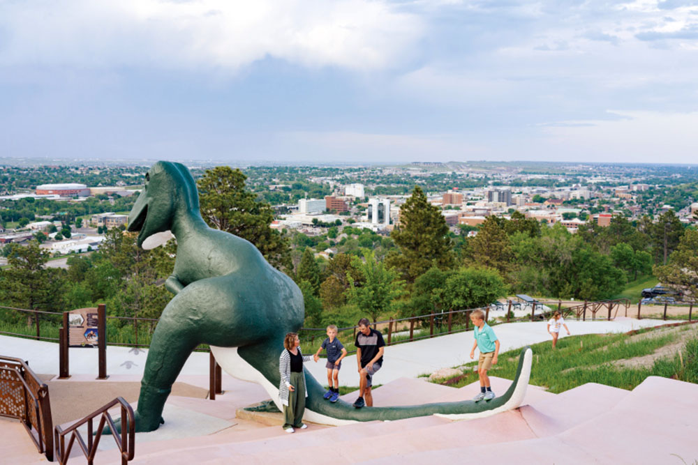 Dinosaur Park in Rapid City, SD