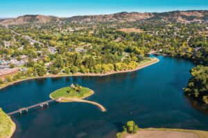 Fall day at Canyon Lake Park in Rapid City.