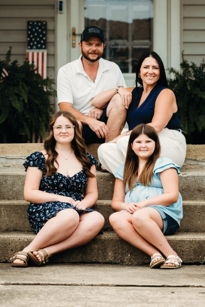 Brittany Misner and family