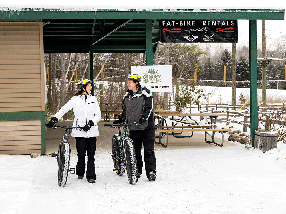 Fat tire biking in Green Bay, WI
