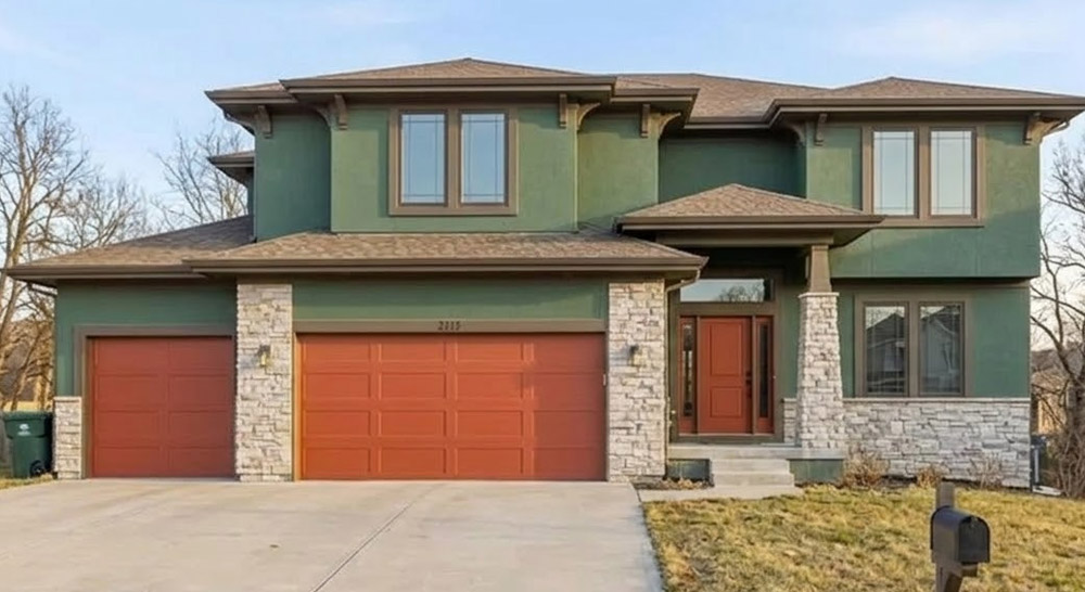 A home in the Prairie Farms neighborhood