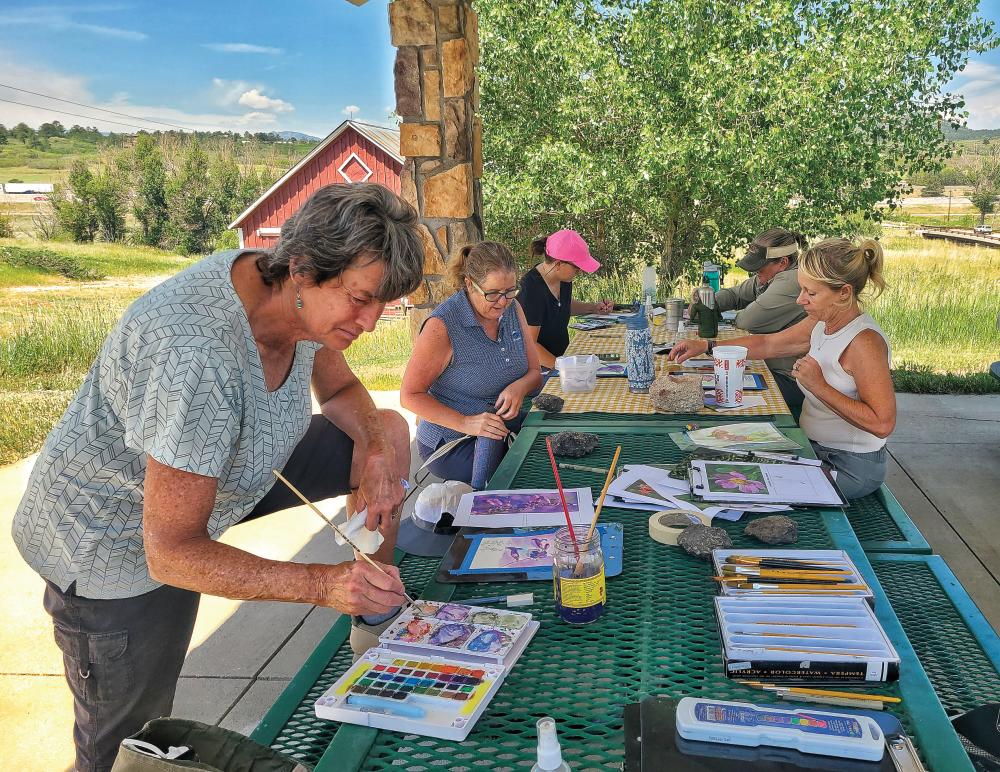 Outdoor paint classes