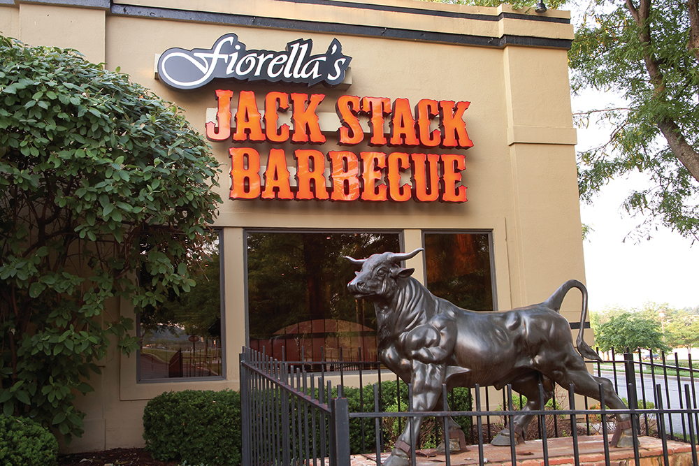 Jack Stack Barbecue in Overland Park, KS, makes Kansas City style barbecue.