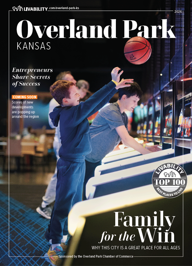 2026 Livability Overland Park, KS, magazine cover