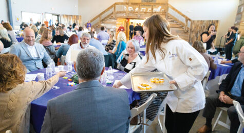 Culinary students practice real-world skills while serving guests at Spring Hills Schools in the Overland Park, KS, region.