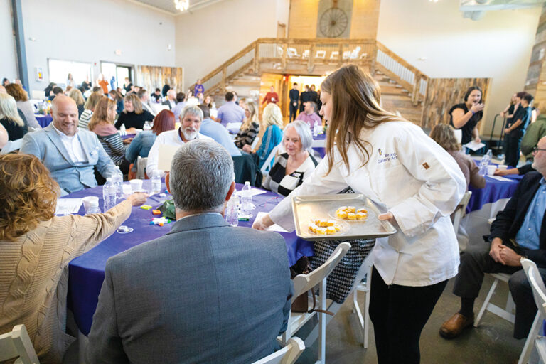 Culinary students practice real-world skills while serving guests at Spring Hills Schools in the Overland Park, KS, region.