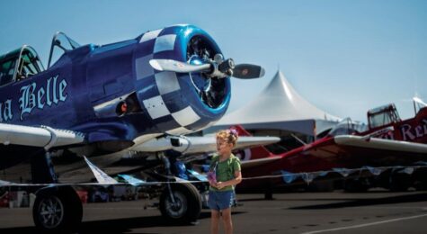 The National Championship Air Races and Air Show is held annually in Roswell, NM.