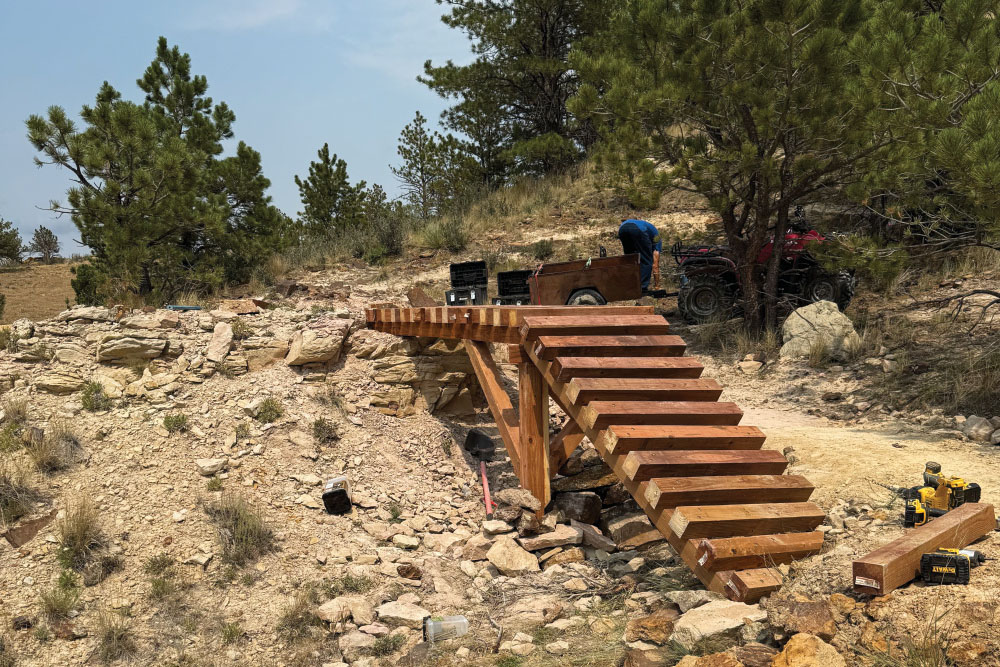 The Central Wyoming Trails Alliance has 125 volunteers who devote over 1,000 hours each year to local projects.