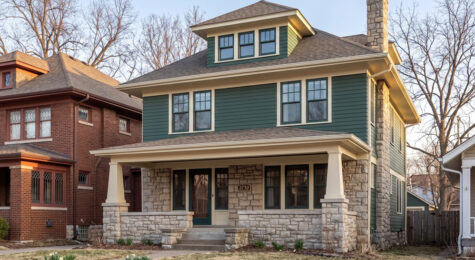 A home for sale in Westport, Kansas City, MO