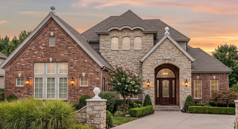 A home for sale in The Reserve in Lenexa