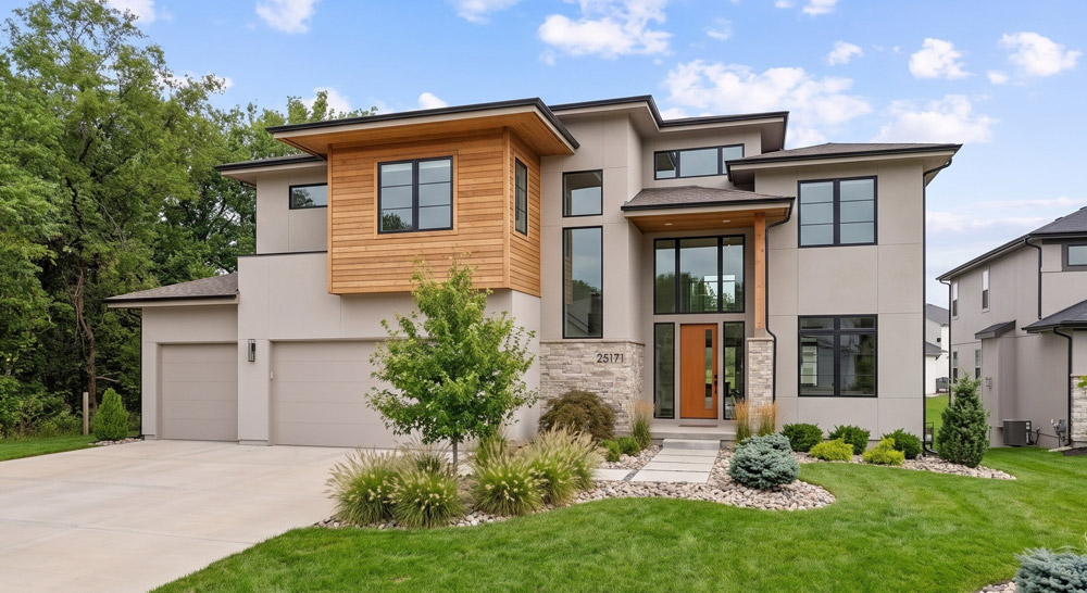 A home for sale in The Timbers at Clear Creek, Lenexa, KS