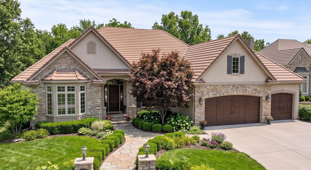 A home for sale in Whispering Hills in Lenexa