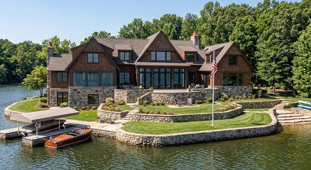 A home in Lake Quivira near Shawnee, KS