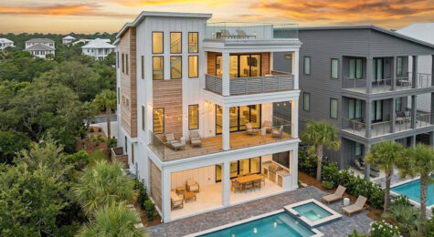 A home for sale in the Dune Allen Beach area of 30A Florida