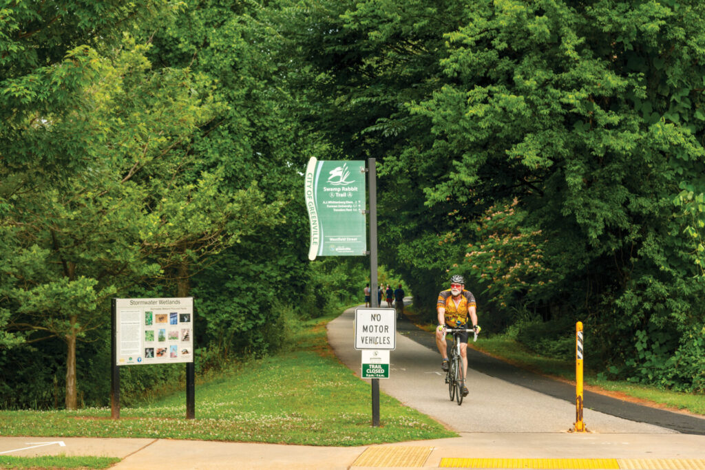 Biking in Greenville SC