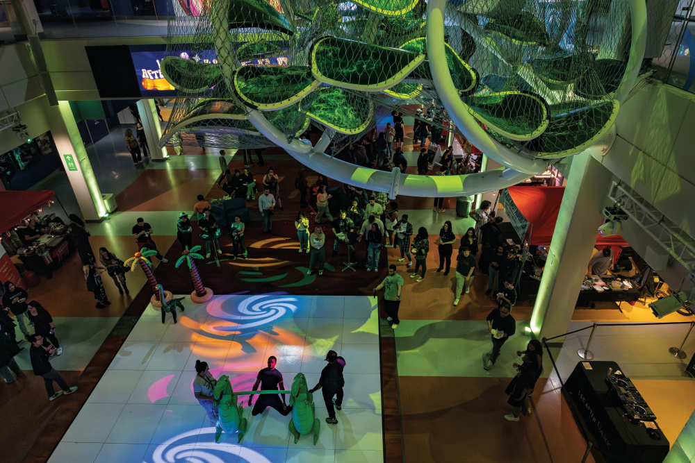 Wine-O-Saurs After Dark event at Liberty Science Center in Jersey City