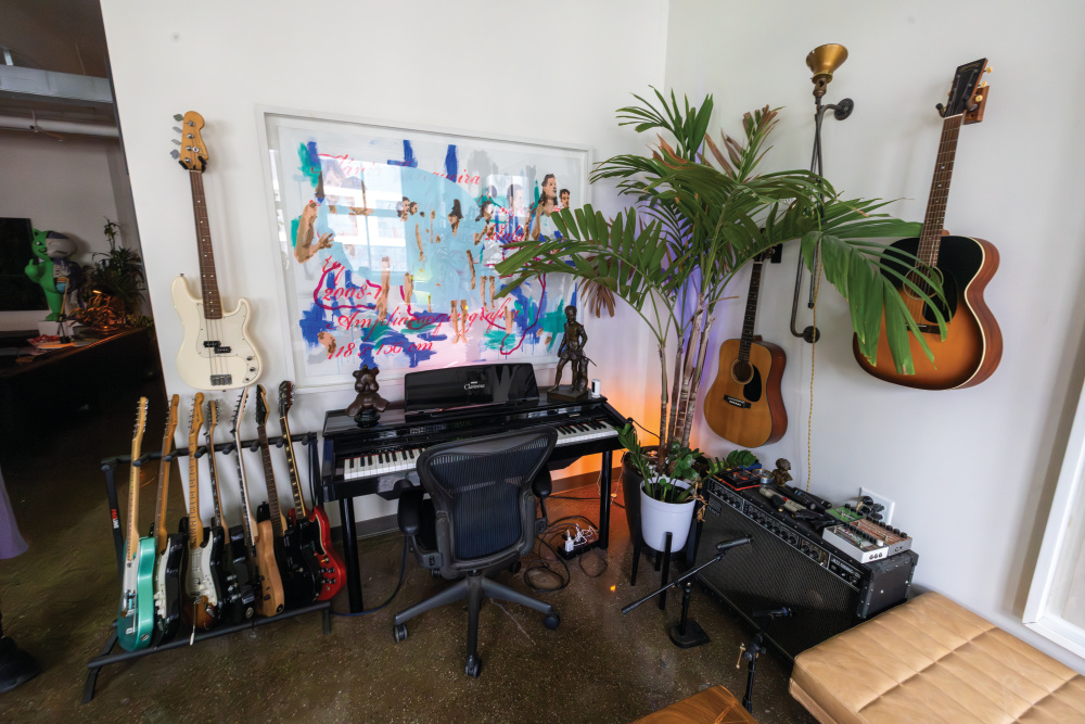 Music recording studio