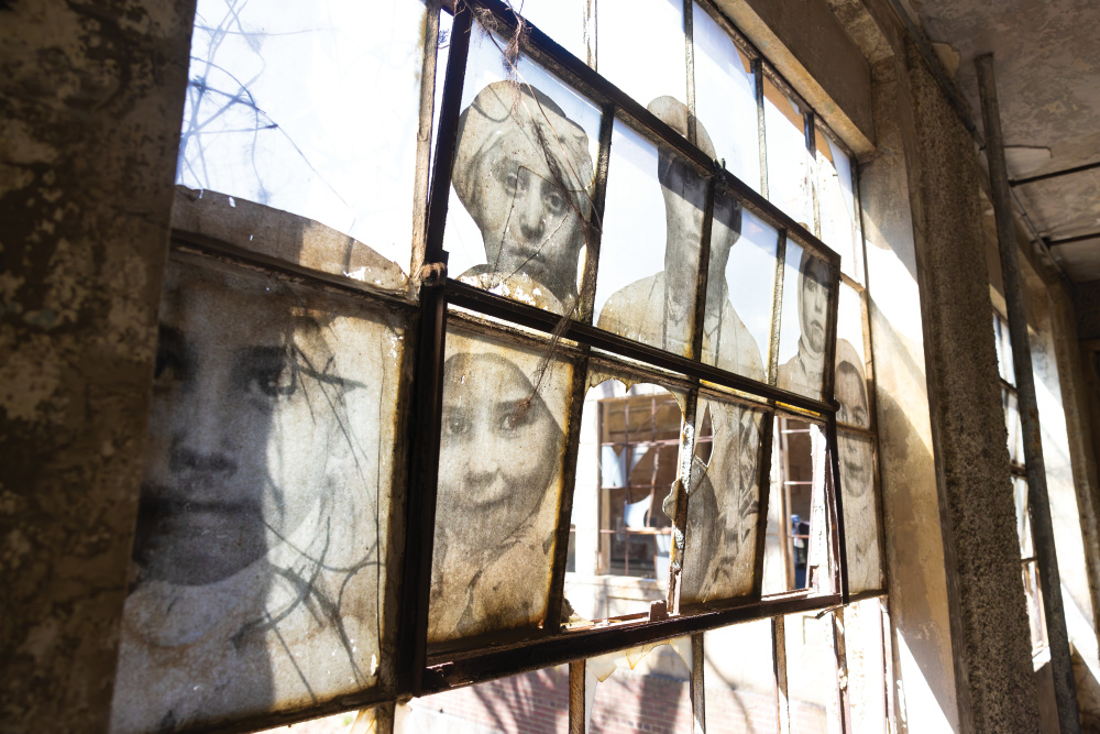 Ellis Island in Hudson County, New Jersey.