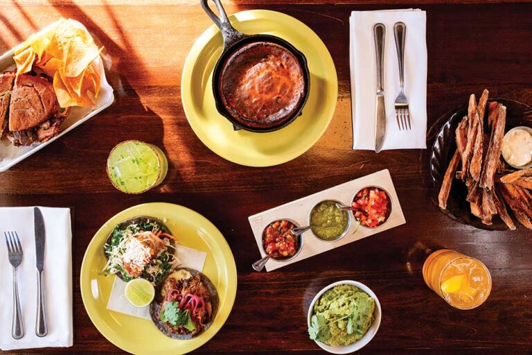 Vida Cantina Mexican restaurant Portsmouth NH purple corn tortillas.