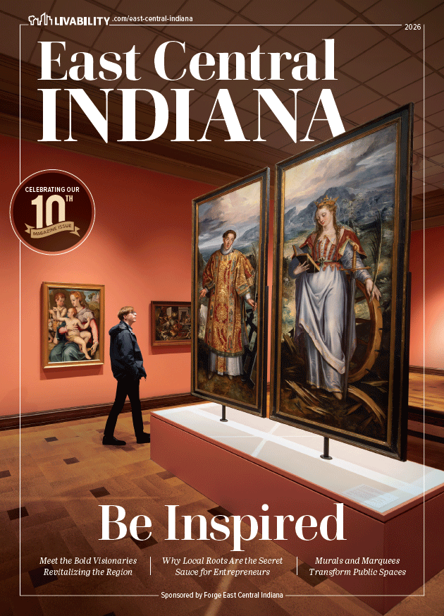 2026 Livability East Central Indiana magazine cover