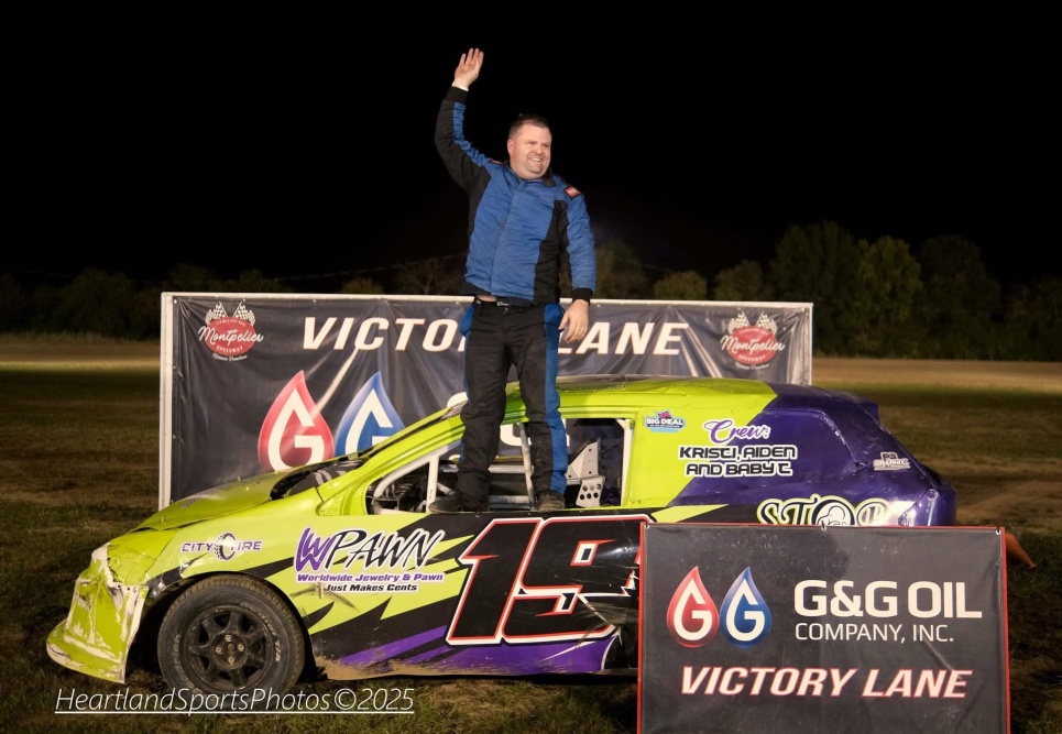 Josh Gamblin at Montpelier Speedway