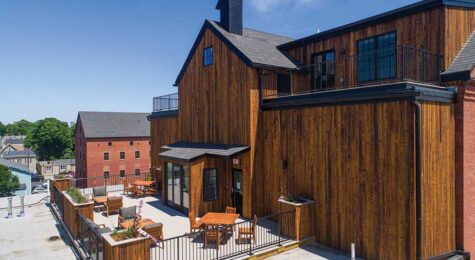 Exterior shot of Frank Jones Brewyard Frank Jones Brewyard.