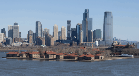 Aerial view of Hudson County, NJ.