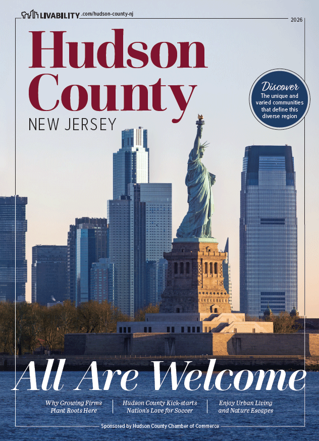 2026 Livability Hudson County, NJ, magazine cover