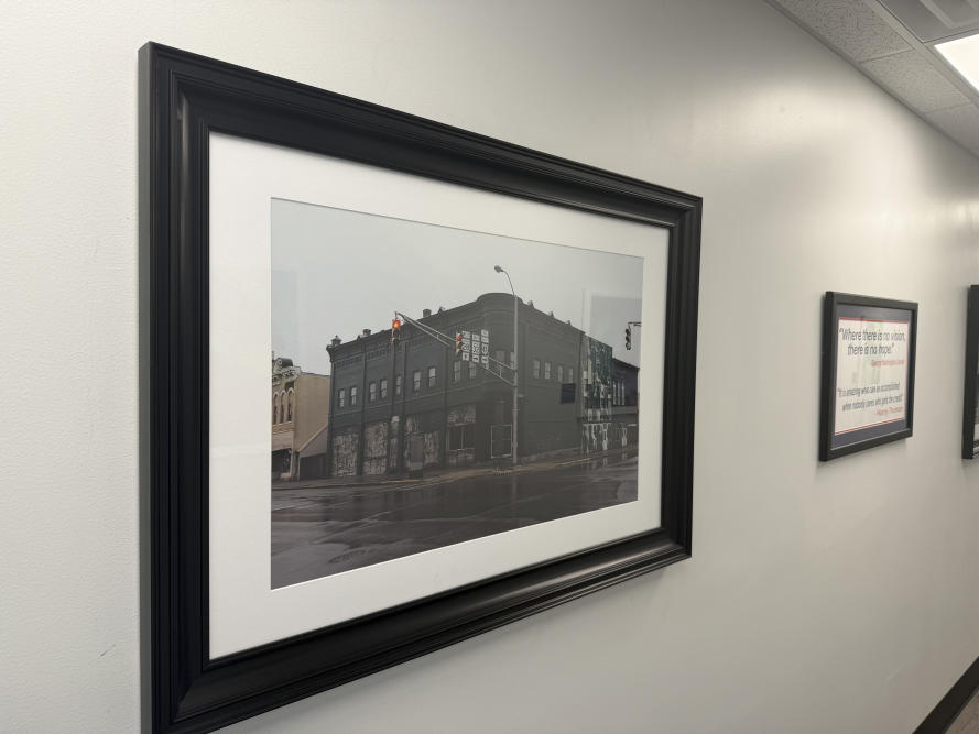 The Vision Corner building before renovation.