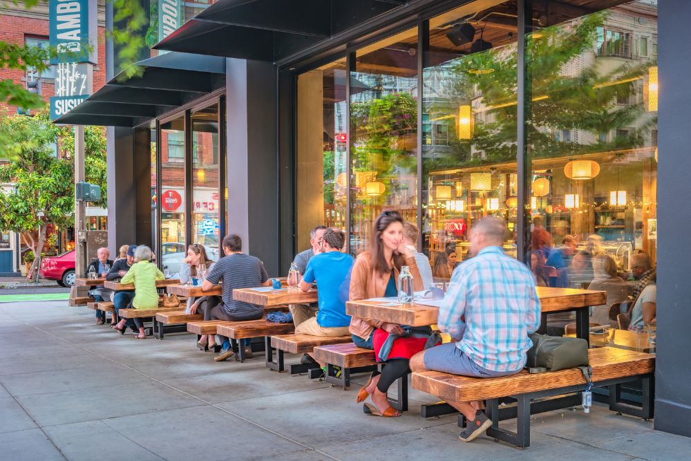 In smaller communities, businesses are highly interconnected, with 32% of regular customers shared by local spots in the same zip code.