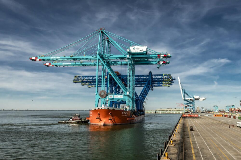 Port of Virginia in Norfolk