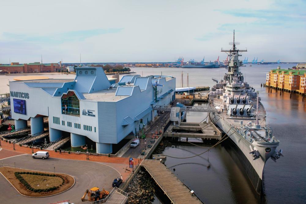 Nauticus Center and Battleship Wisconsin