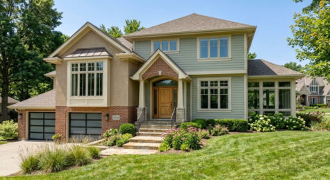 A home in the Victory Hills neighborhood in Kansas City, KS