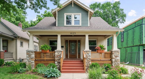 A home in the Westheight neighborhood in Kansas City, KS
