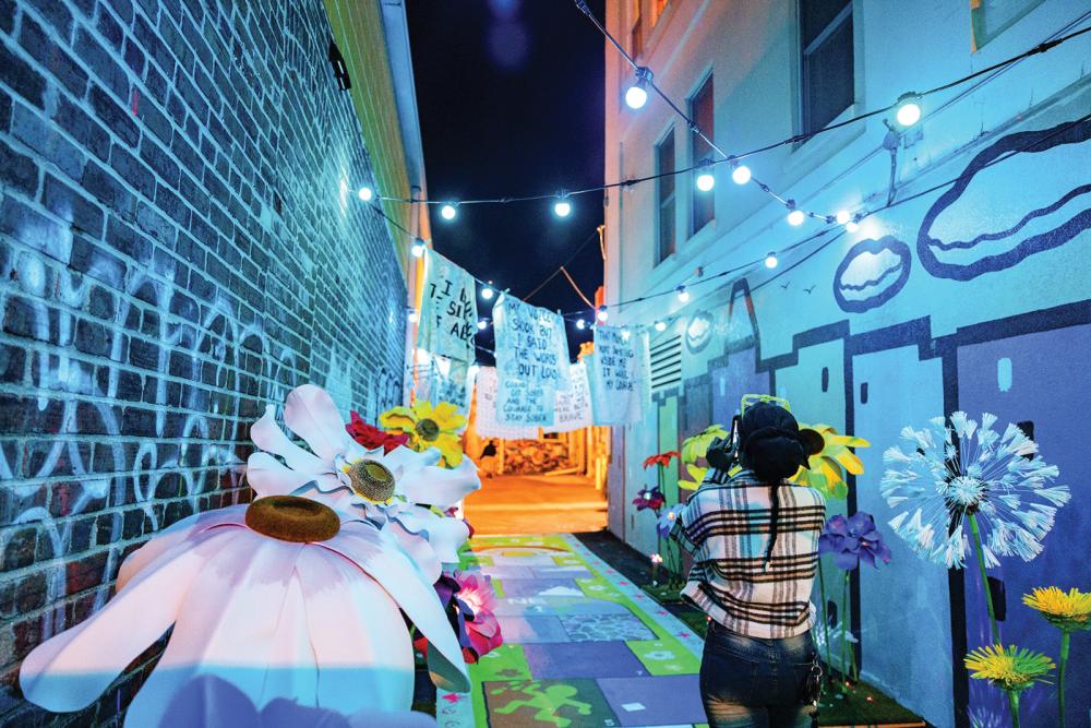 Guests at the NEON Festival